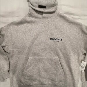 Fear of God Essentials Gray Hoodie